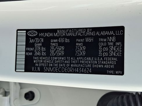 Used 2024 Hyundai Tucson Limited AWD/4WD image 27
