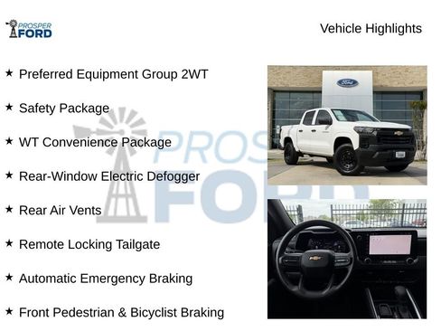 Used 2024 Chevrolet Colorado W/T w/ Safety Package image 5