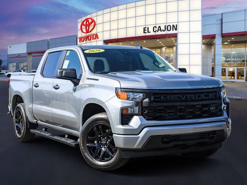 Used 2026 Chevrolet Silverado 1500 Custom w/ LPO, Dark Essentials Package image 1