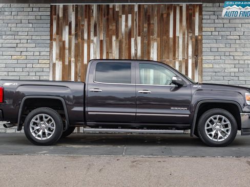 Used 2015 GMC Sierra 1500 SLT w/ SLT Crew Cab Value Package AWD/4WD image 8