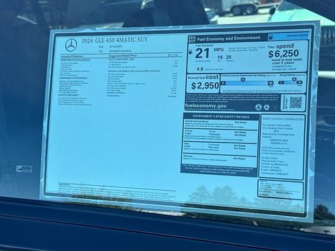 New 2026 Mercedes-Benz GLE 450 450 image 41