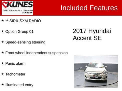 Used 2017 Hyundai Accent SE FWD image 3