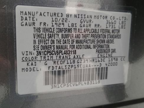 Used 2023 Nissan Kicks SV image 33