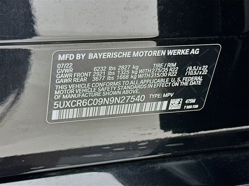 Used 2022 BMW X5 xDrive40i w/ M Sport Package image 34