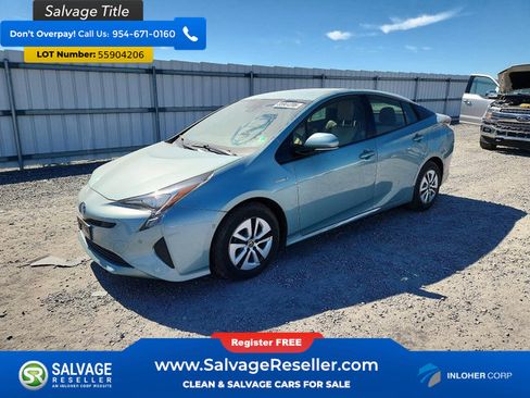 Used 2017 Toyota Prius Two w/ Prius Two Safety Plus Package FWD image 1