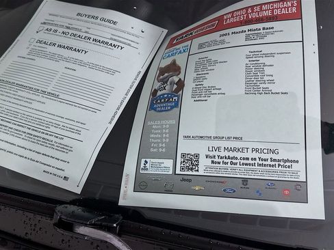 Used 2001 MAZDA MX-5 Miata image 13