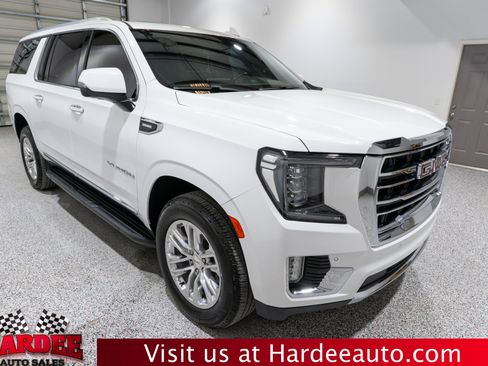 Used 2022 GMC Yukon XL SLT w/ SLT Premium Package RWD image 6