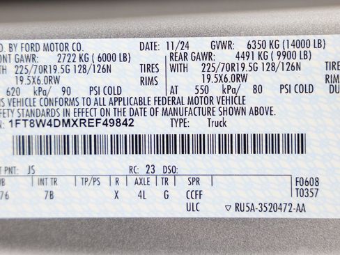 Used 2024 Ford F450 Platinum w/ FX4 Off-Road Package image 72