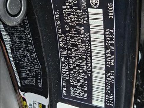 New 2026 Toyota Camry SE image 17