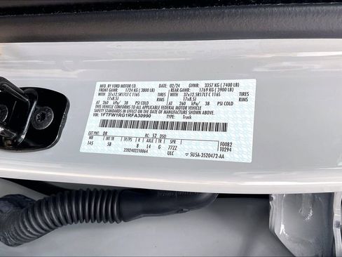 Certified 2024 Ford F150 Raptor AWD/4WD image 16