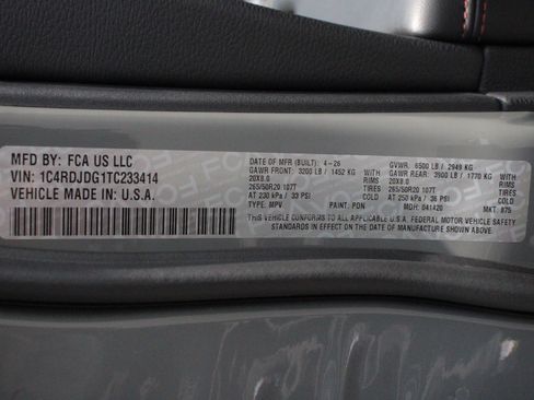 New 2026 Dodge Durango GT w/ Blacktop Package AWD/4WD image 43