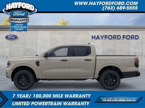 New 2025 Ford Ranger XLT w/ Equipment Group 301A High image 3