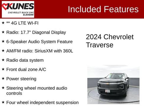Used 2024 Chevrolet Traverse LT FWD image 3