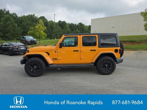 Used 2021 Jeep Wrangler Unlimited Sport AWD/4WD image 2