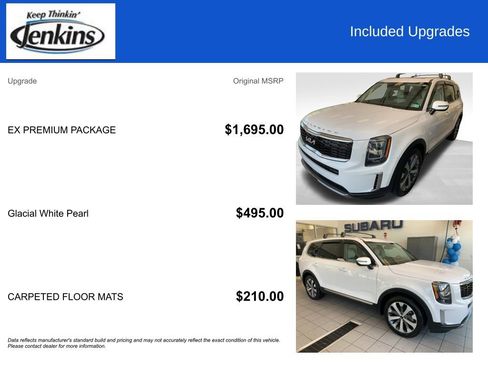 Used 2022 Kia Telluride EX w/ EX Premium Package AWD/4WD image 4