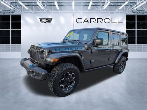 Used 2023 Jeep Wrangler Unlimited Rubicon 4xe w/ Safety Group image 8