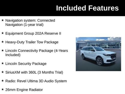 New 2026 Lincoln Navigator L Reserve AWD/4WD image 6