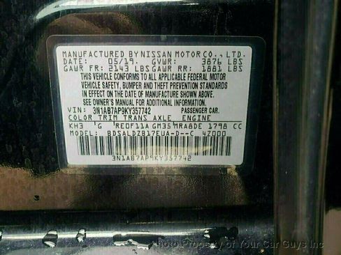 Used 2019 Nissan Sentra SV image 24