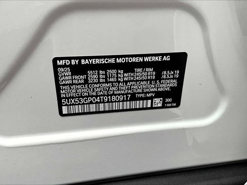 New 2026 BMW X3 xDrive30 w/ Convenience Package image 19