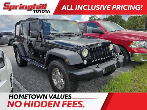 Used 2016 Jeep Wrangler Unlimited Sport w/ Quick Order Package 24S AWD/4WD image 1