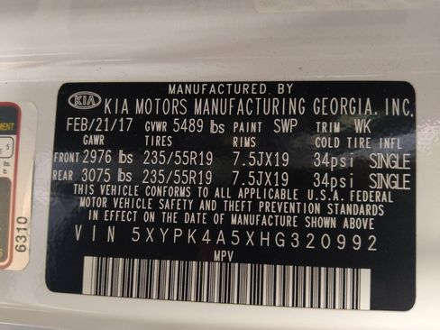 Used 2017 Kia Sorento SX FWD image 33