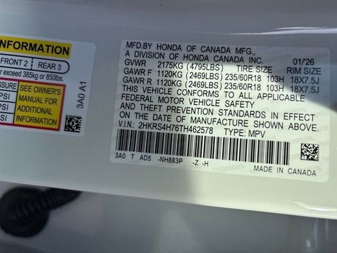 New 2026 Honda CR-V EX-L image 31