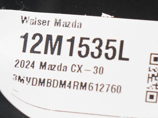Used 2024 MAZDA CX-30 AWD 2.5 S w/ Premium Package image 30