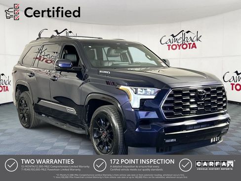 Used 2025 Toyota Sequoia Platinum w/ TRD Off-Road Package AWD/4WD image 1