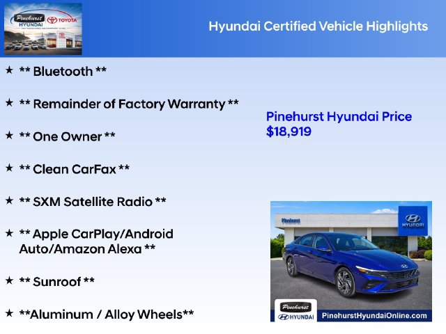 Certified 2025 Hyundai Elantra Limited FWD image 19