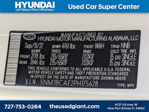 Certified 2023 Hyundai Tucson SEL image 39