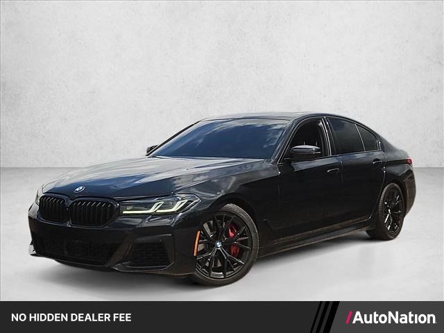 Used 2021 BMW M550i xDrive w/ Dynamic Handling Package AWD/4WD image 1