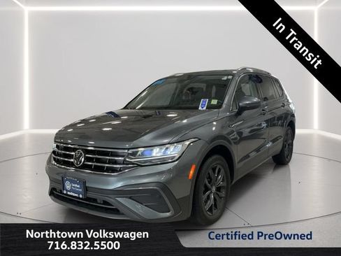 Certified 2024 Volkswagen Tiguan SE w/ Panoramic Sunroof Package AWD/4WD image 1