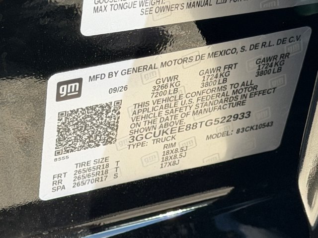 New 2026 Chevrolet Silverado 1500 RST w/ Safety Package AWD/4WD image 25