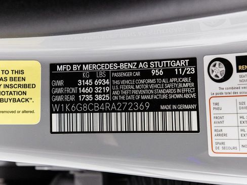 Used 2024 Mercedes-Benz S 63 AMG S w/ Rear Seat Package image 43