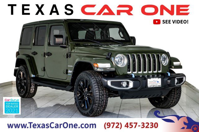 Used 2023 Jeep Wrangler Unlimited Sahara w/ Cold Weather Group AWD/4WD image 1