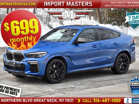 Used 2020 BMW X6 M50i image 1