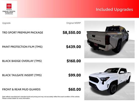 Certified 2024 Toyota Tacoma TRD Sport w/ TRD Sport Premium Package image 6