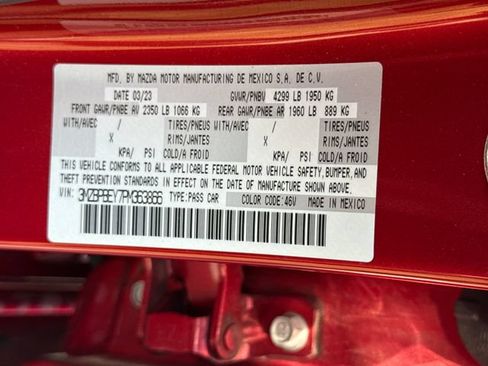 Certified 2023 MAZDA MAZDA3 2.5 Turbo Sedan w/Premium Plus AWD/4WD image 19