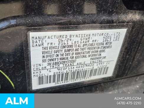 Used 2024 Nissan Sentra SV FWD image 6