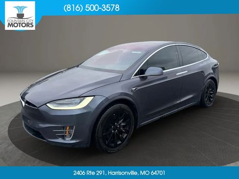 Used 2020 Tesla Model X Long Range AWD/4WD image 1