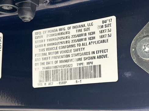 Used 2017 Honda CR-V EX-L image 12