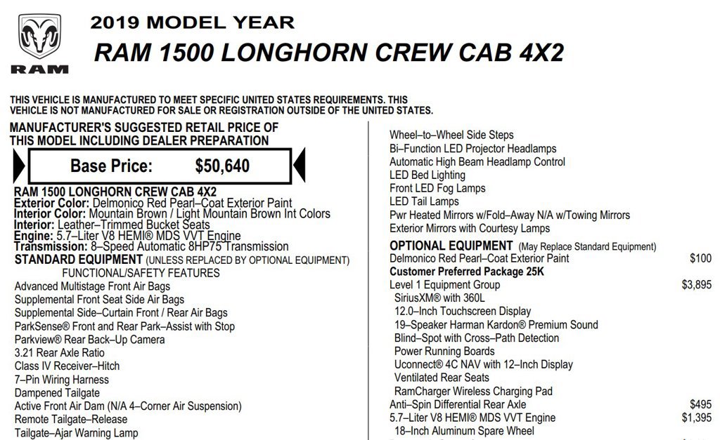 Used 2019 RAM 1500 Limited RWD image 26
