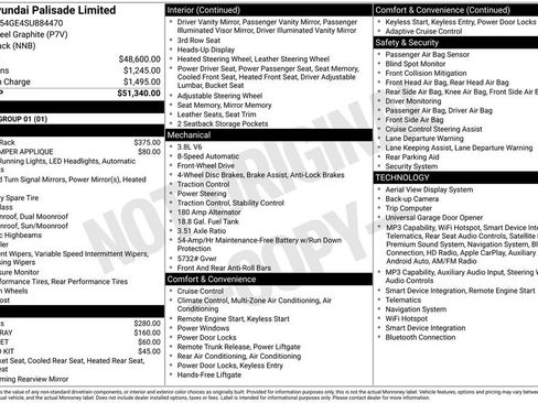 Used 2025 Hyundai Palisade Limited FWD image 7