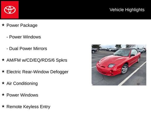 Used 2000 Pontiac Sunfire GT image 16