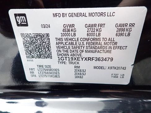 Used 2024 GMC Sierra 2500 Denali Ultimate w/ Snow Plow Prep/Camper Package AWD/4WD image 51