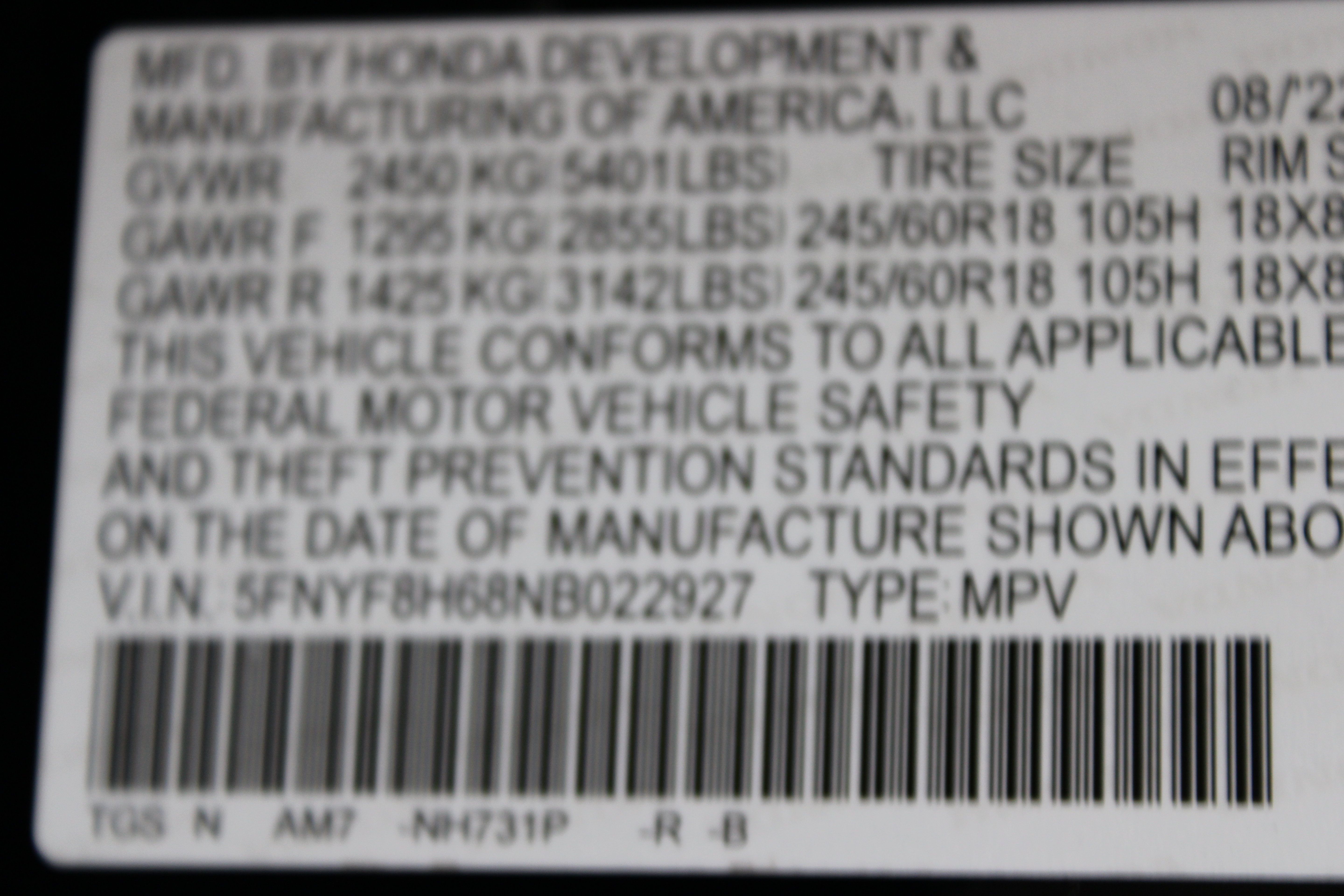 Used 2022 Honda Passport TrailSport image 43
