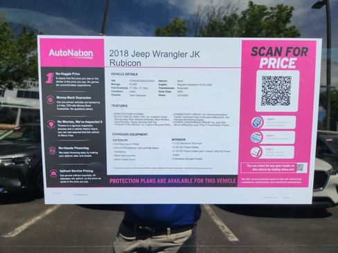 Used 2018 Jeep Wrangler Rubicon w/ Power Convenience Group AWD/4WD image 18