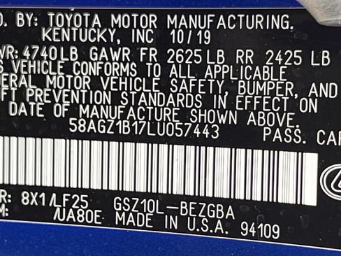 Used 2020 Lexus ES 350 F Sport FWD image 33
