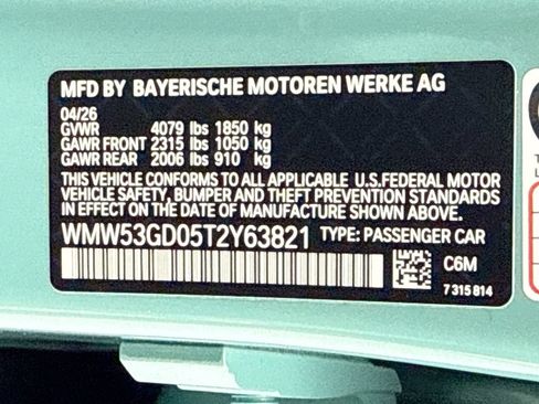 New 2026 MINI Cooper S FWD image 34