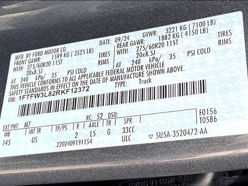Used 2024 Ford F150 XLT w/ Equipment Group 302A MID AWD/4WD image 16